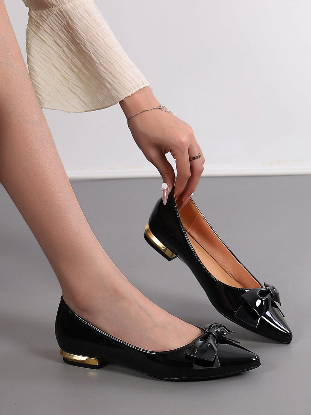 Balerini SHEIN, negru