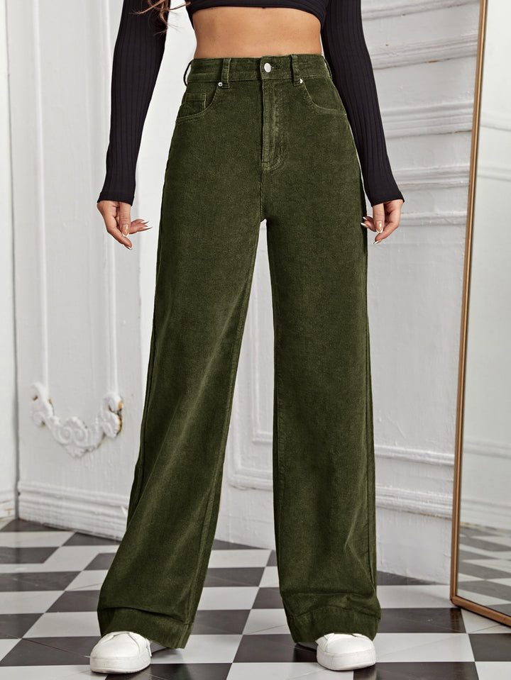 Pantaloni SHEIN, kaki