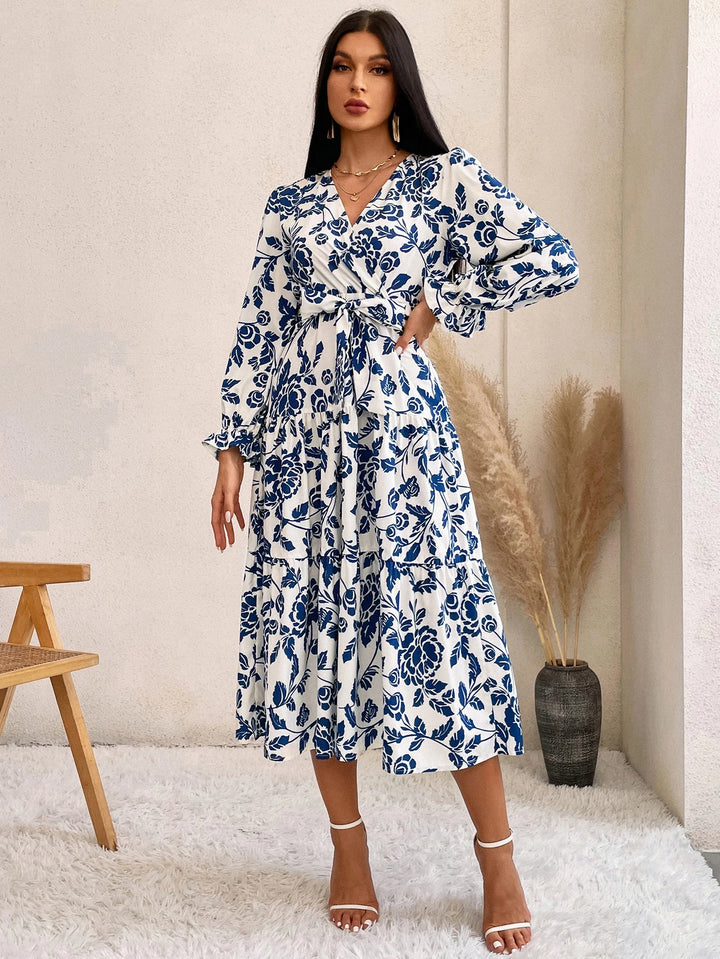 Rochie midi SHEIN, mix culori
