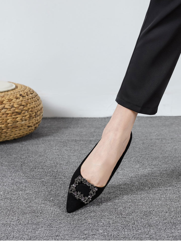 Pantofi cu toc SHEIN, negru