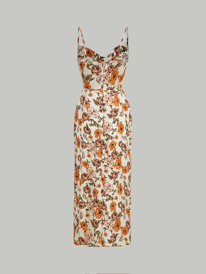 Rochie maxi SHEIN, mix culori