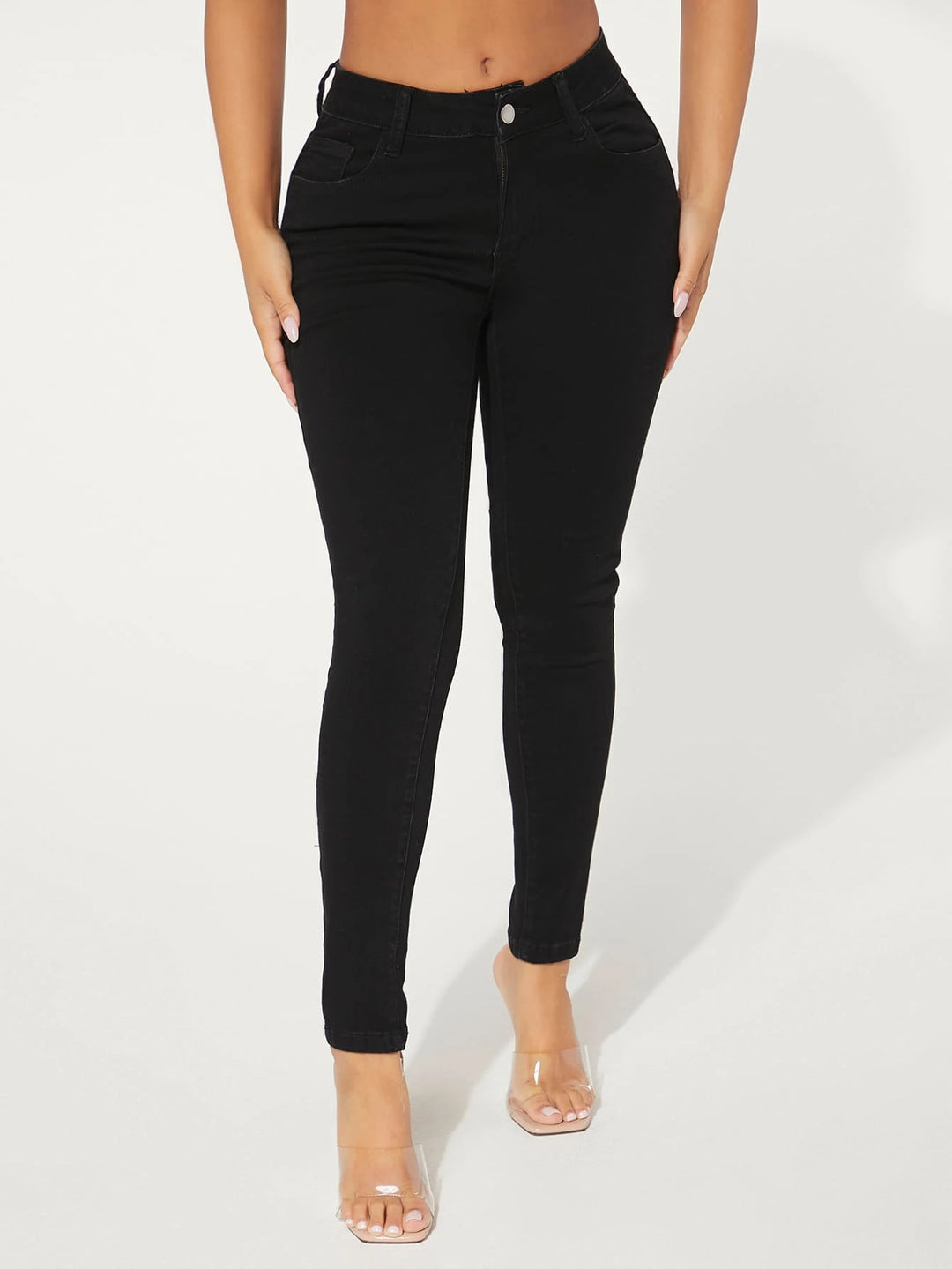 Jeans SHEIN, negru