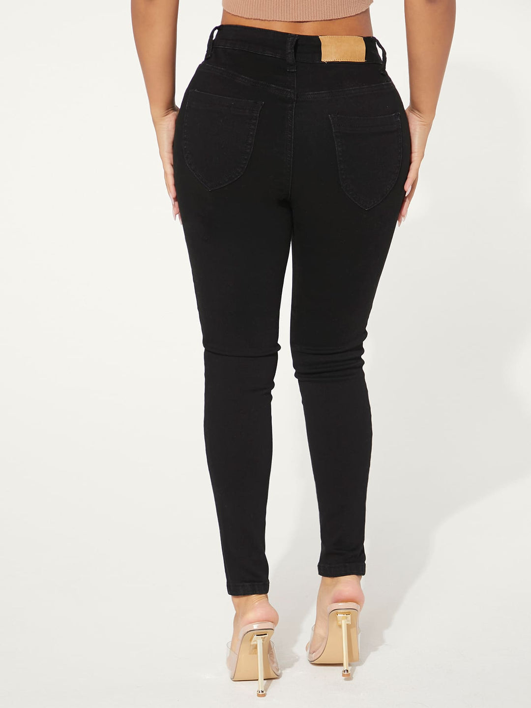 Jeans SHEIN, negru