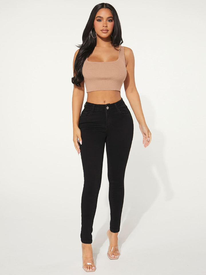 Jeans SHEIN, negru