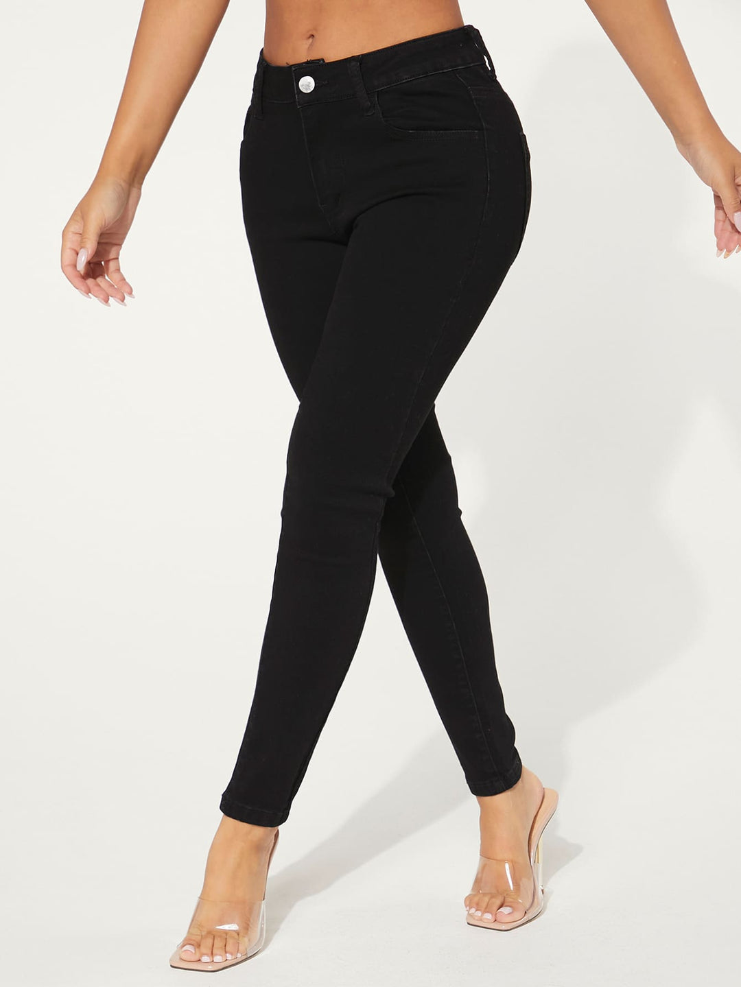 Jeans SHEIN, negru