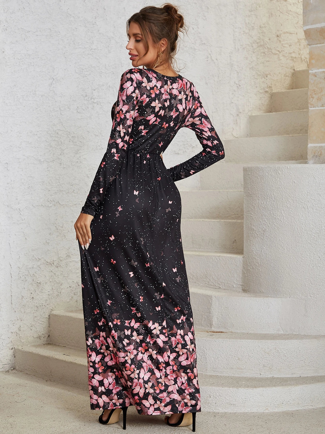 Rochie maxi SHEIN, mix culori