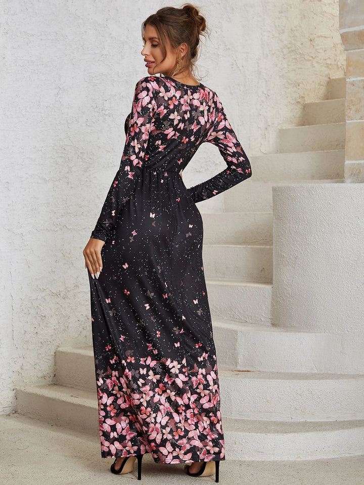 Rochie maxi SHEIN, mix culori