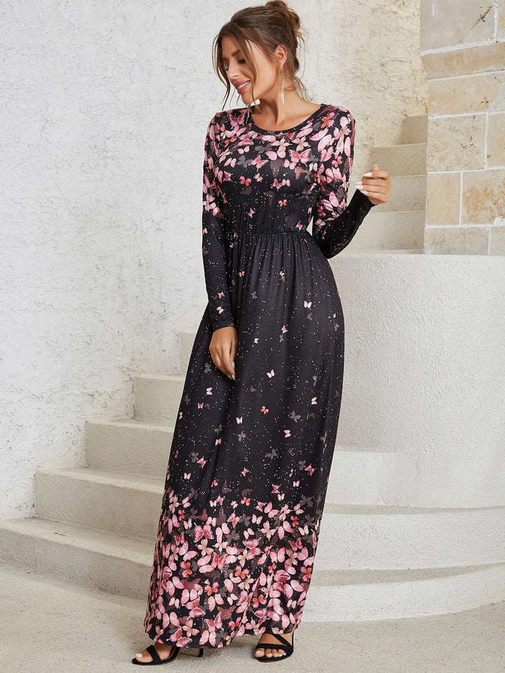 Rochie maxi SHEIN, mix culori