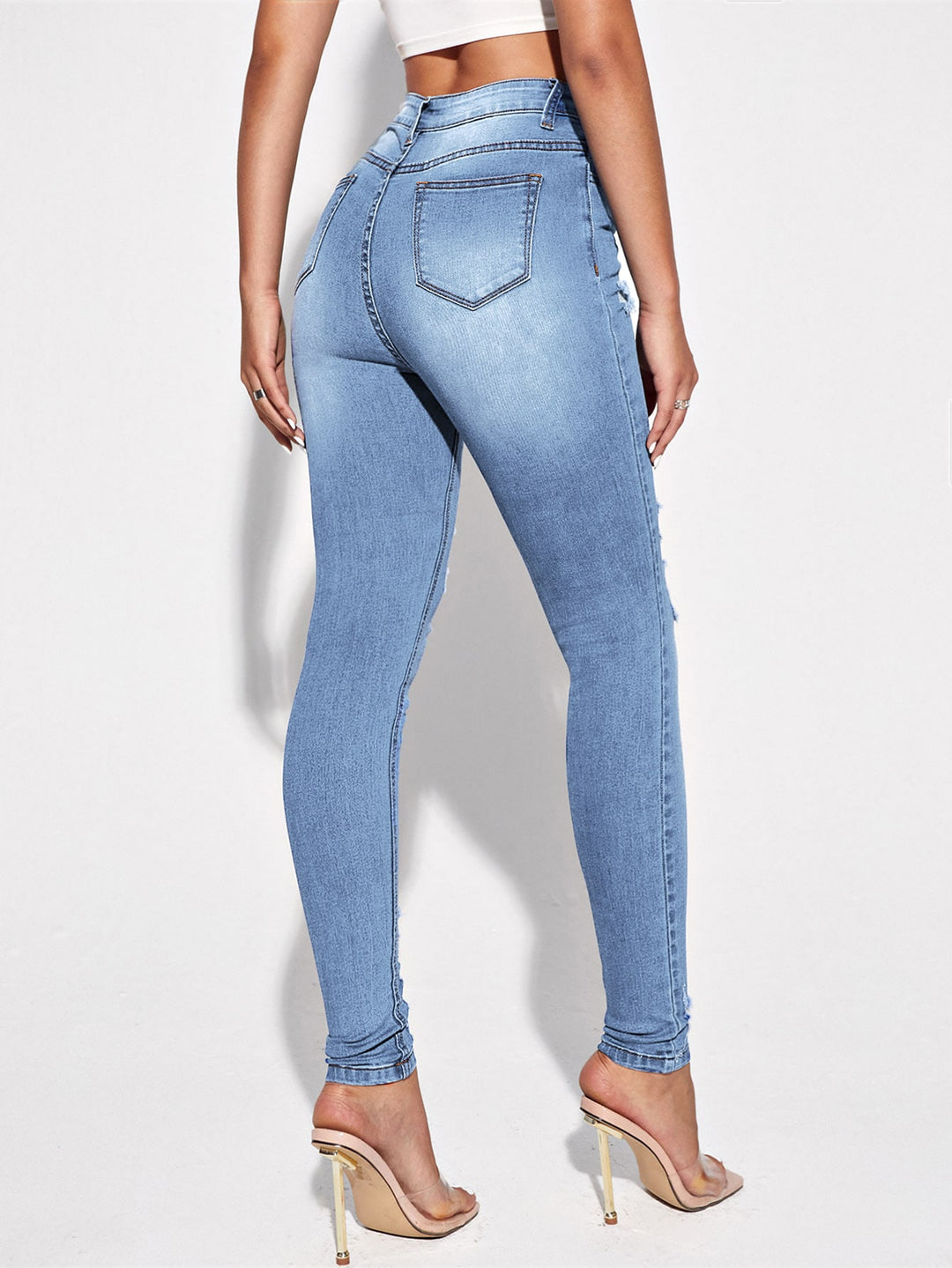 Jeans SHEIN, albastru