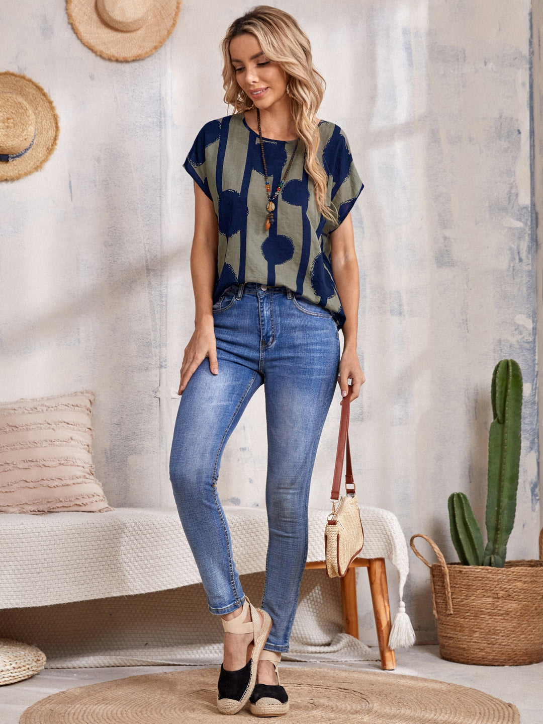 Tricou SHEIN, albastru