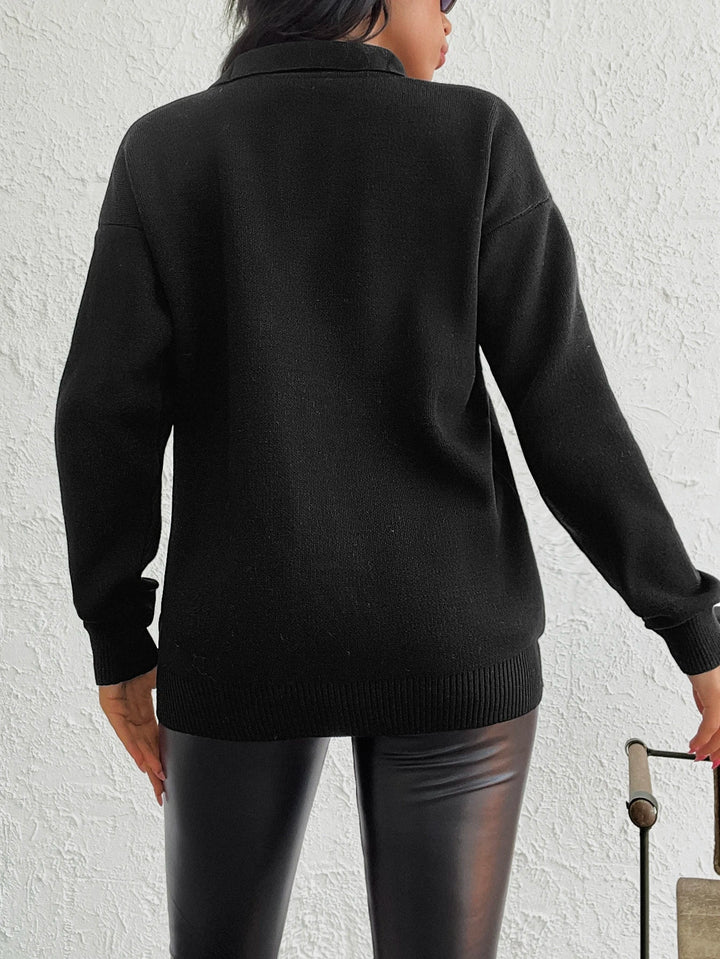 SHEIN blúz, fekete