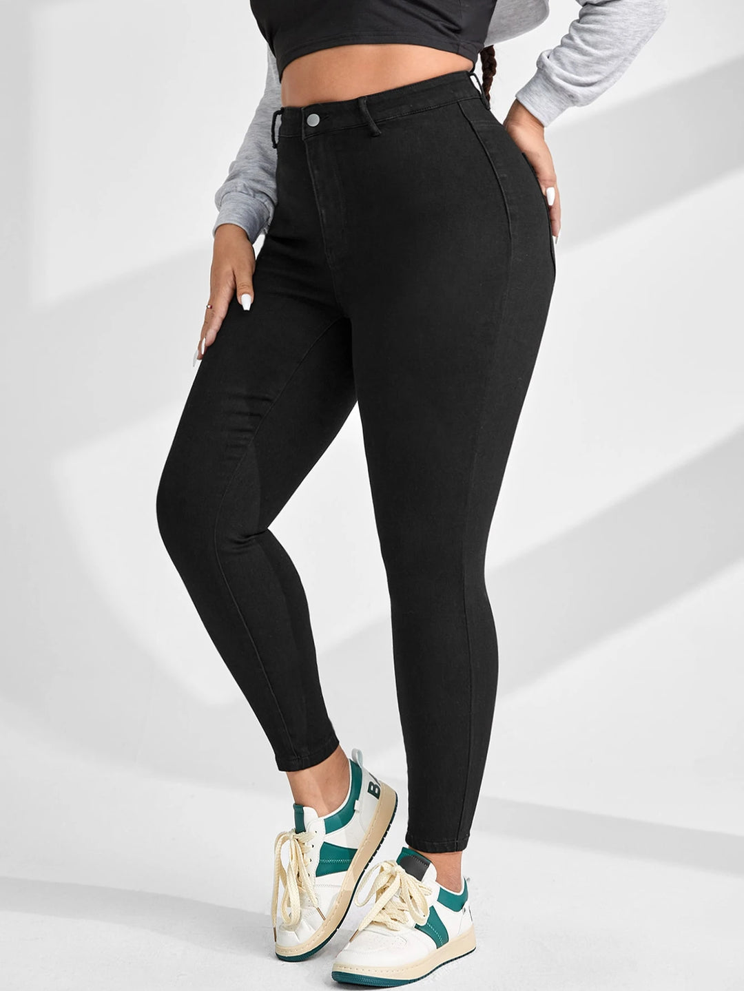 Jeans SHEIN, negru