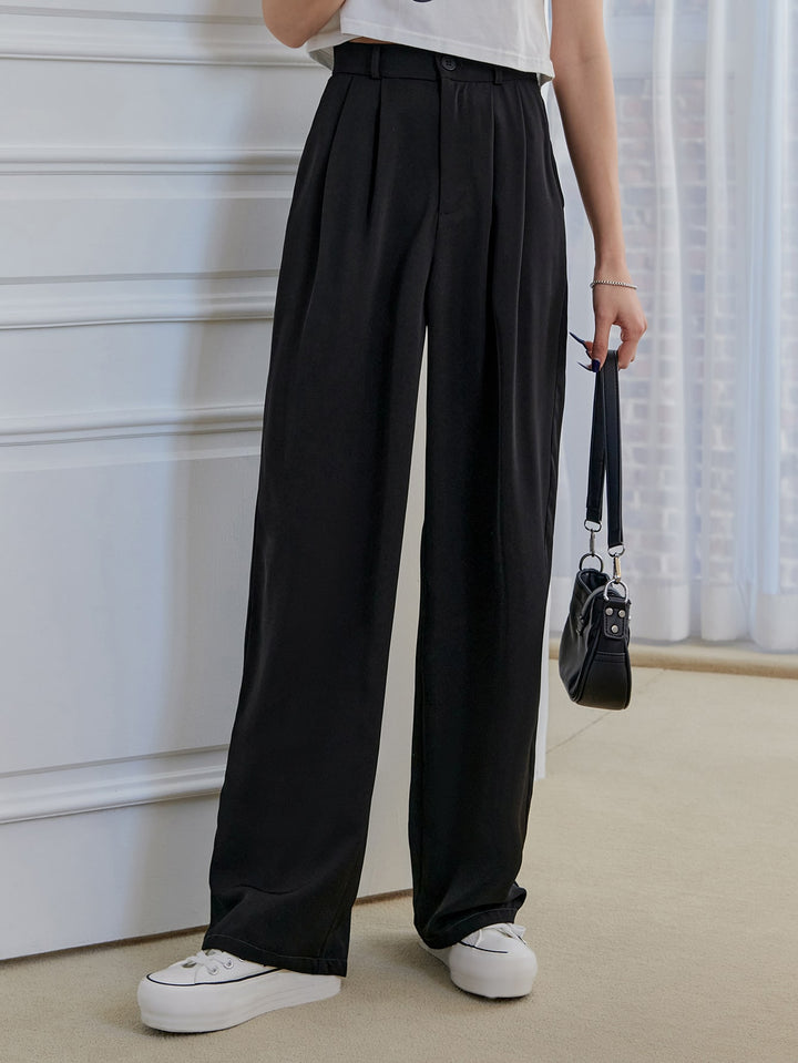 Pantaloni SHEIN, negru
