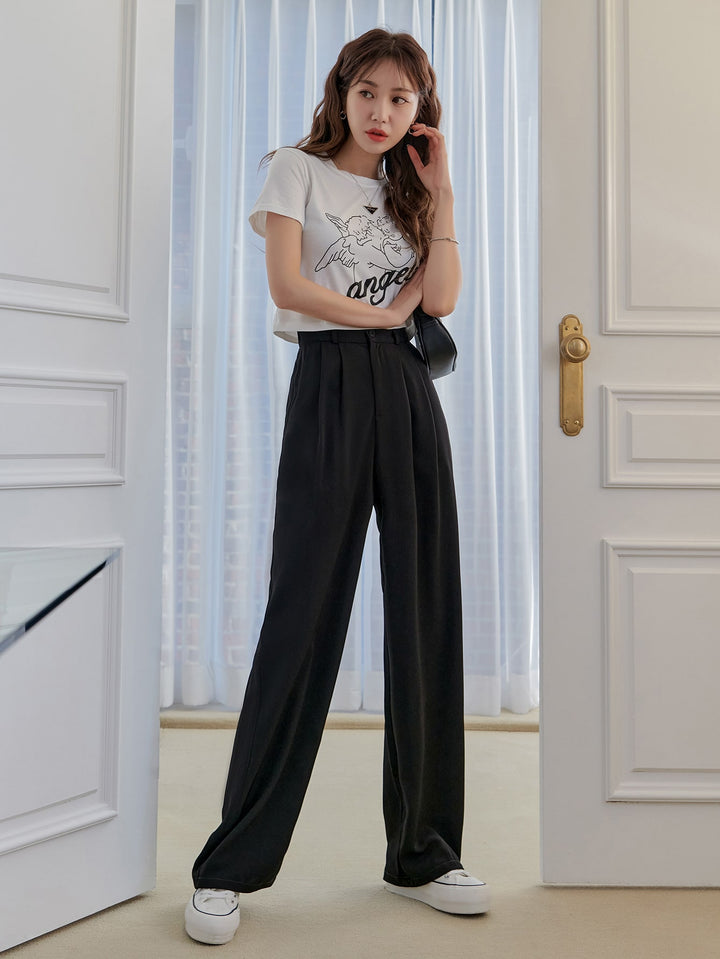 Pantaloni SHEIN, negru