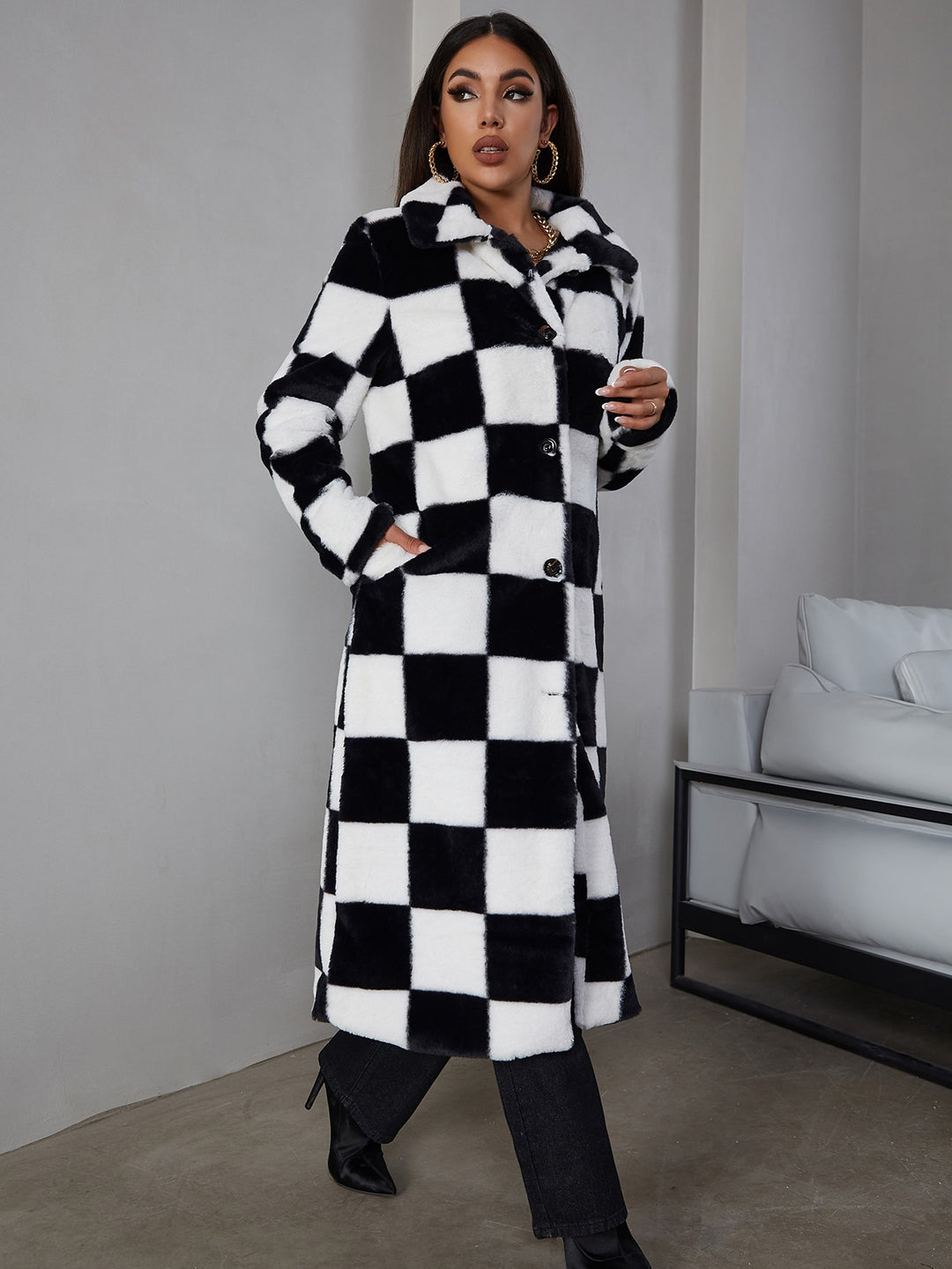 Palton SHEIN, negru