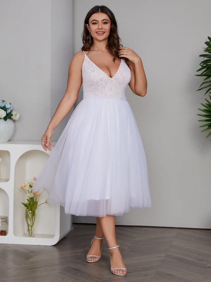 Rochie de ocazie  SHEIN, alb