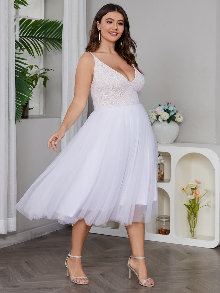 Rochie de ocazie  SHEIN, alb