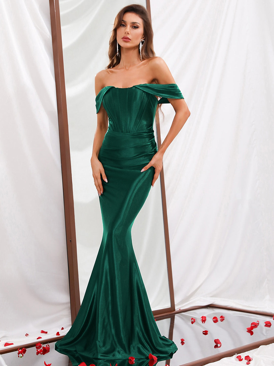 Rochie SHEIN, verde