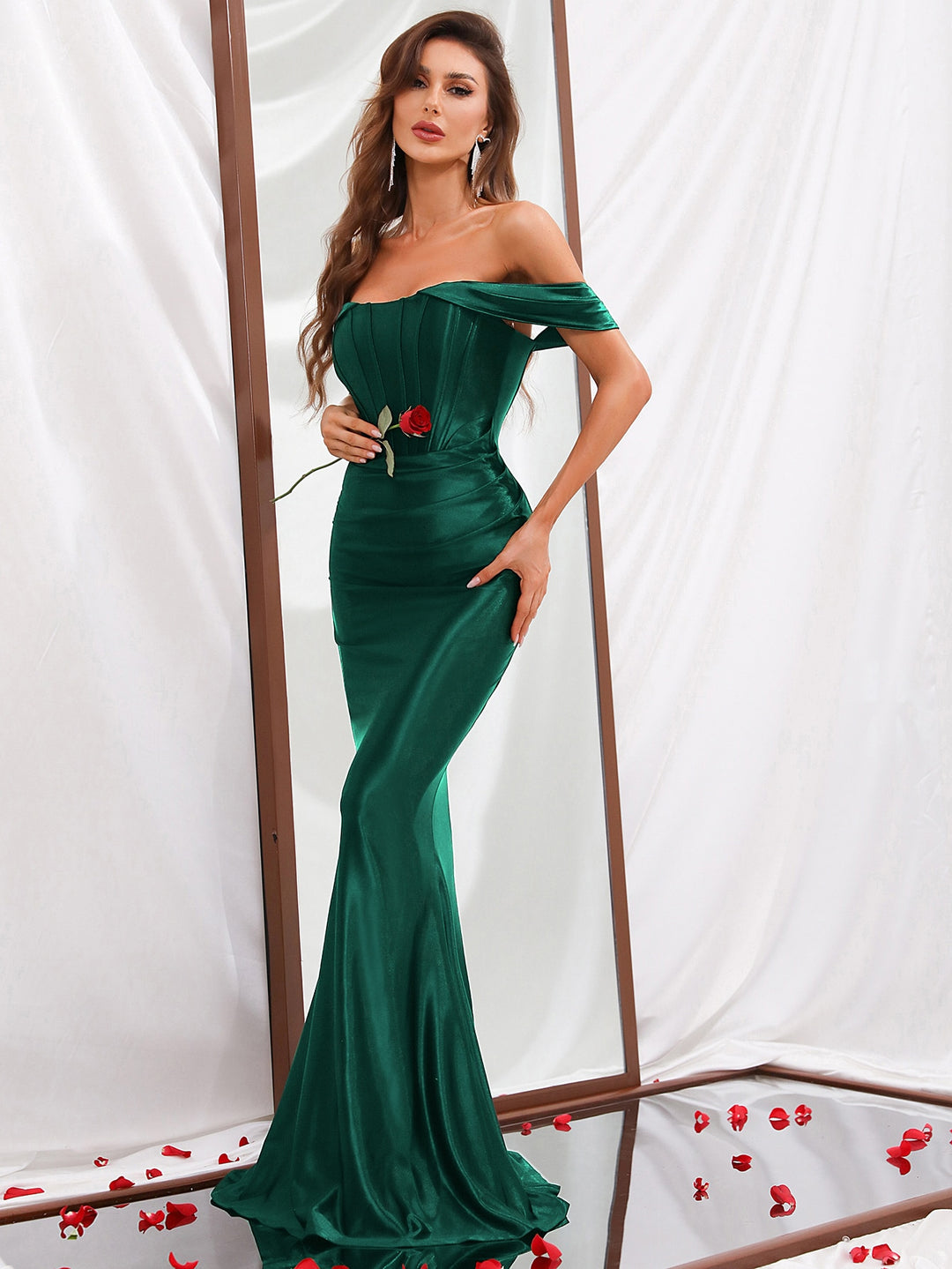 Rochie SHEIN, verde