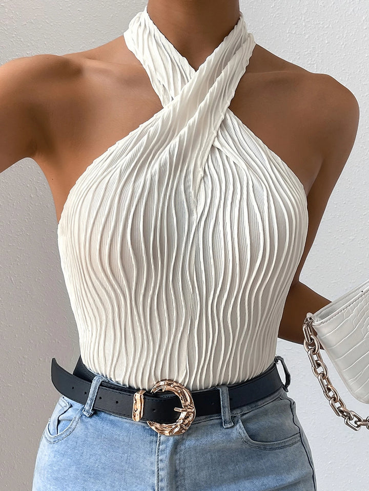Top SHEIN, crem