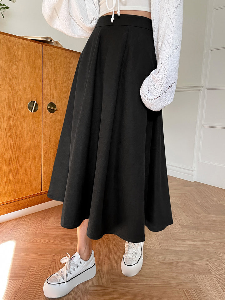 SHEIN maxi szoknya, fekete