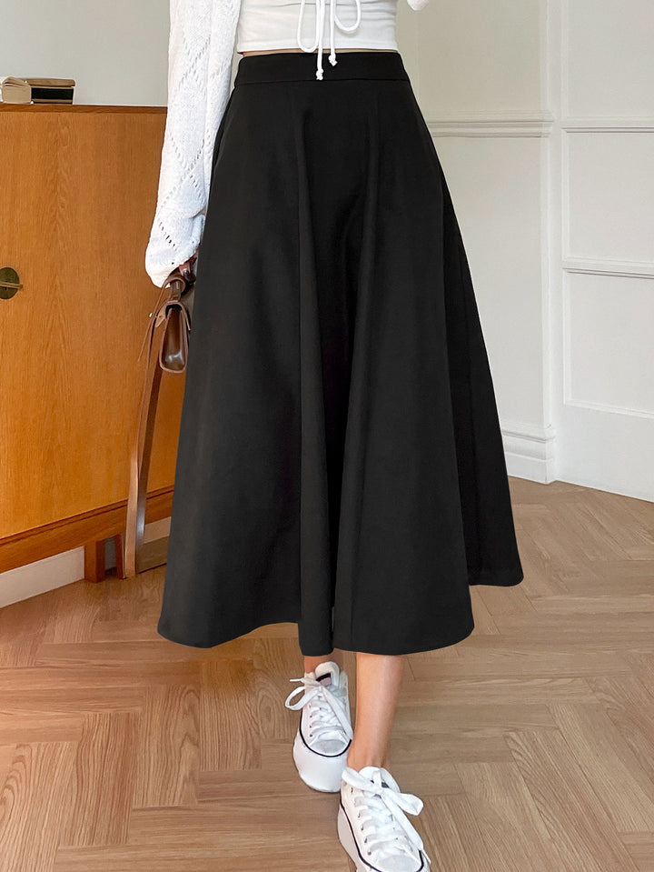 SHEIN maxi szoknya, fekete