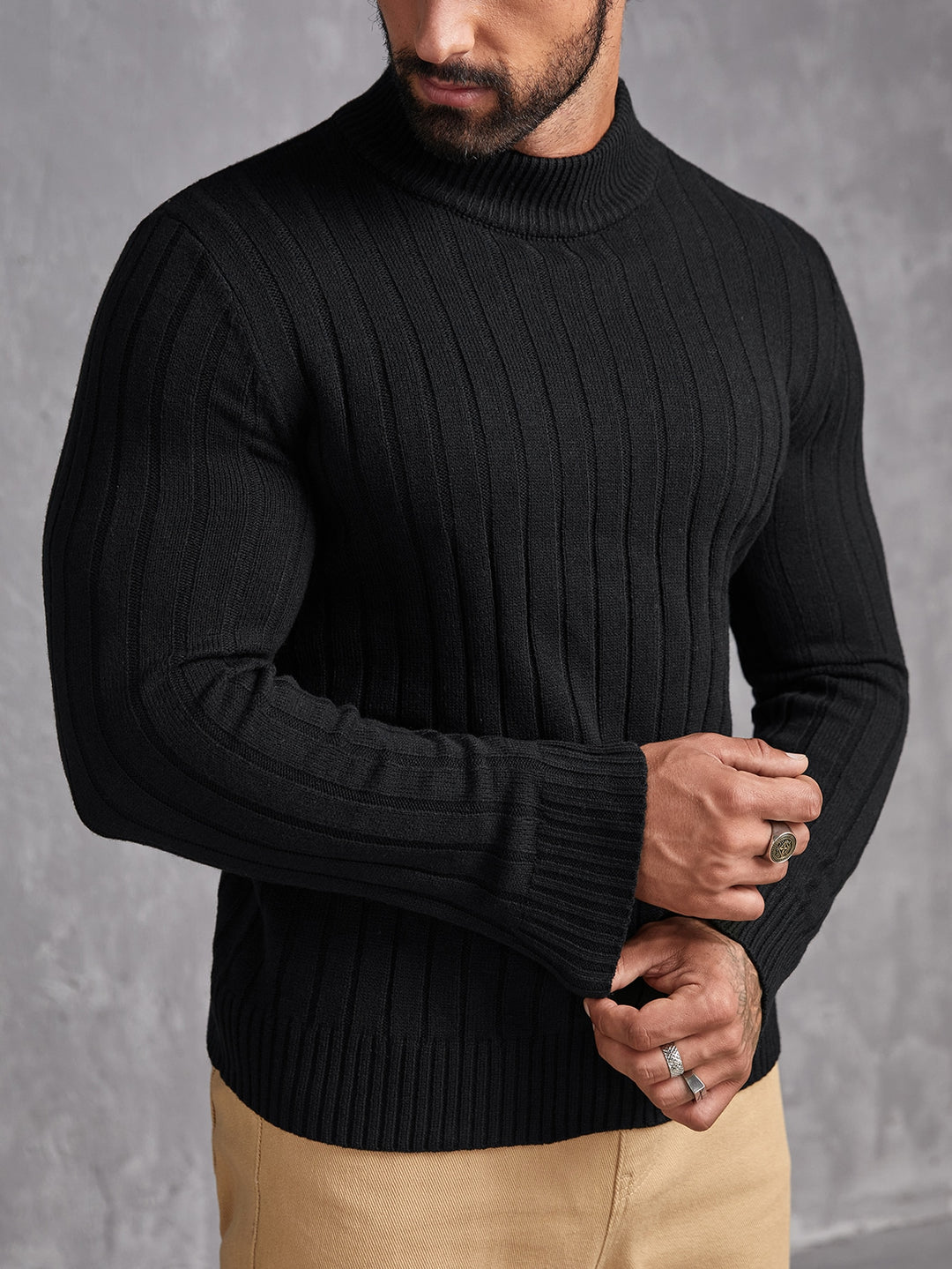 Pulover SHEIN, negru