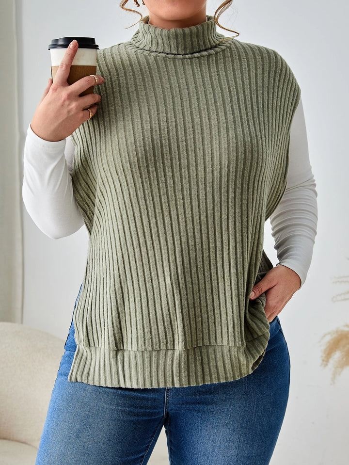 Top SHEIN, kaki