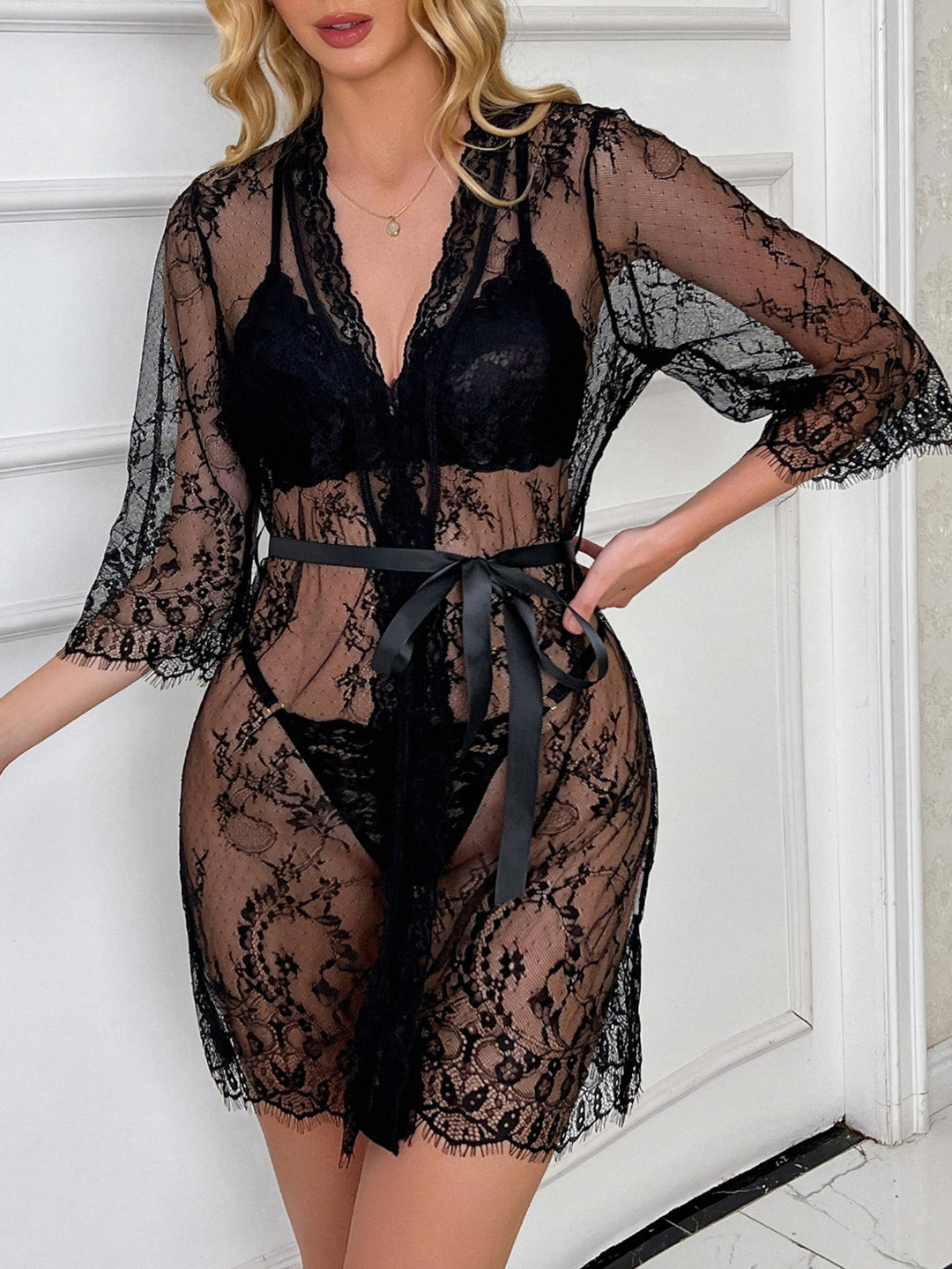 Halat SHEIN, negru