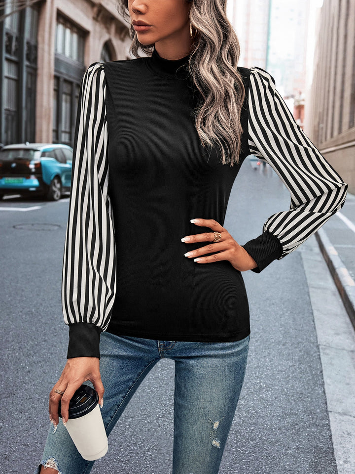 Top SHEIN, negru