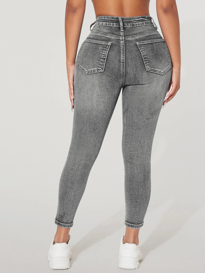 Jeans, SHEIN, szürke