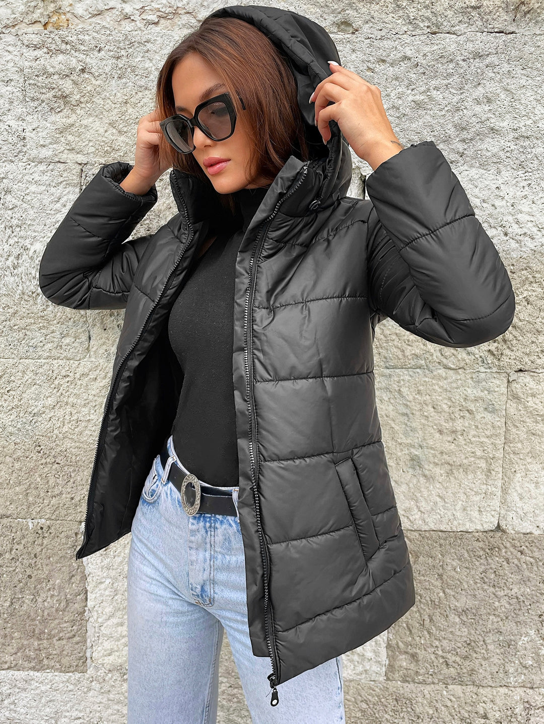 Palton SHEIN, negru