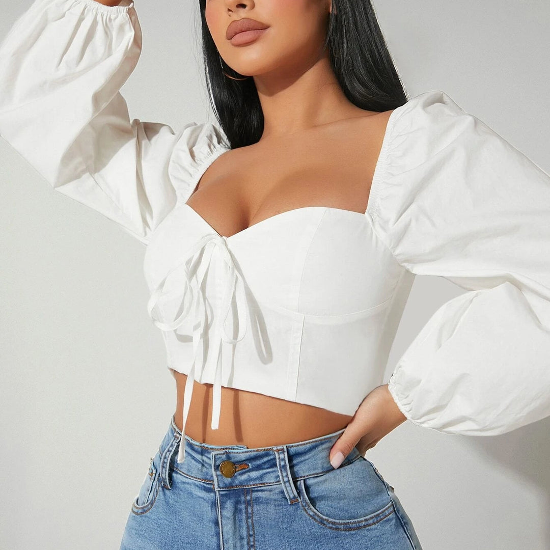 Top SHEIN, fehér
