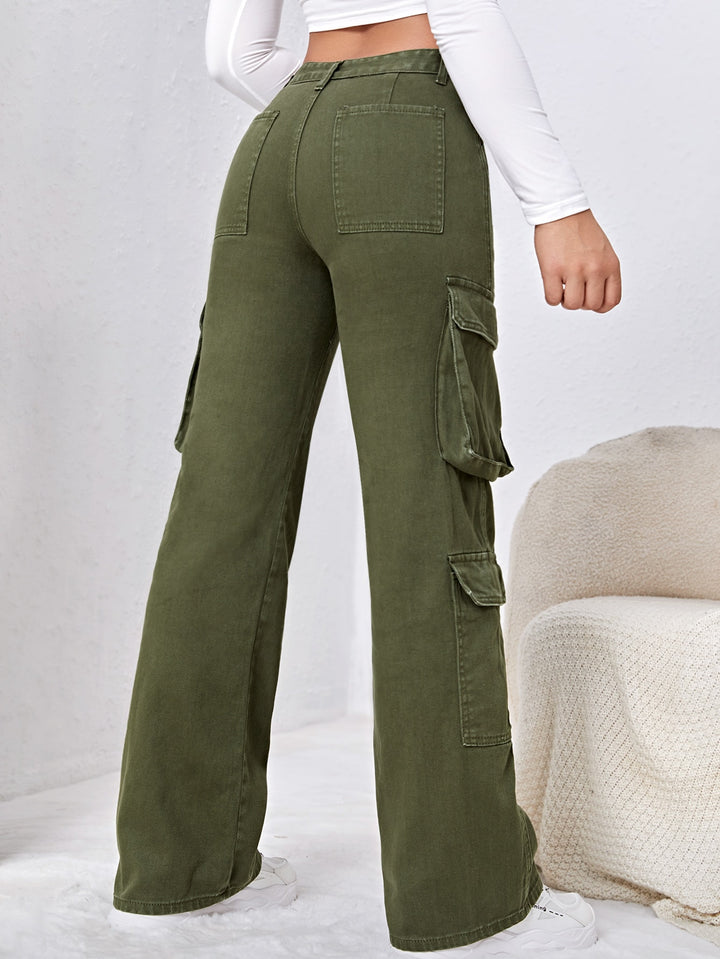 Jeans SHEIN, kaki