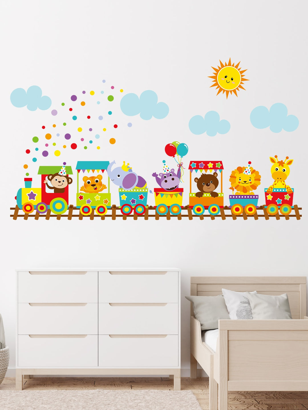 Sticker de perete SHEIN, mix culori