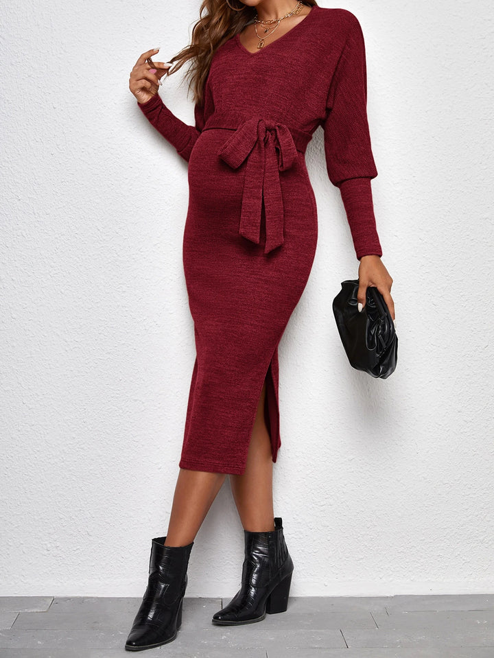 Rochie maxi SHEIN, vișiniu