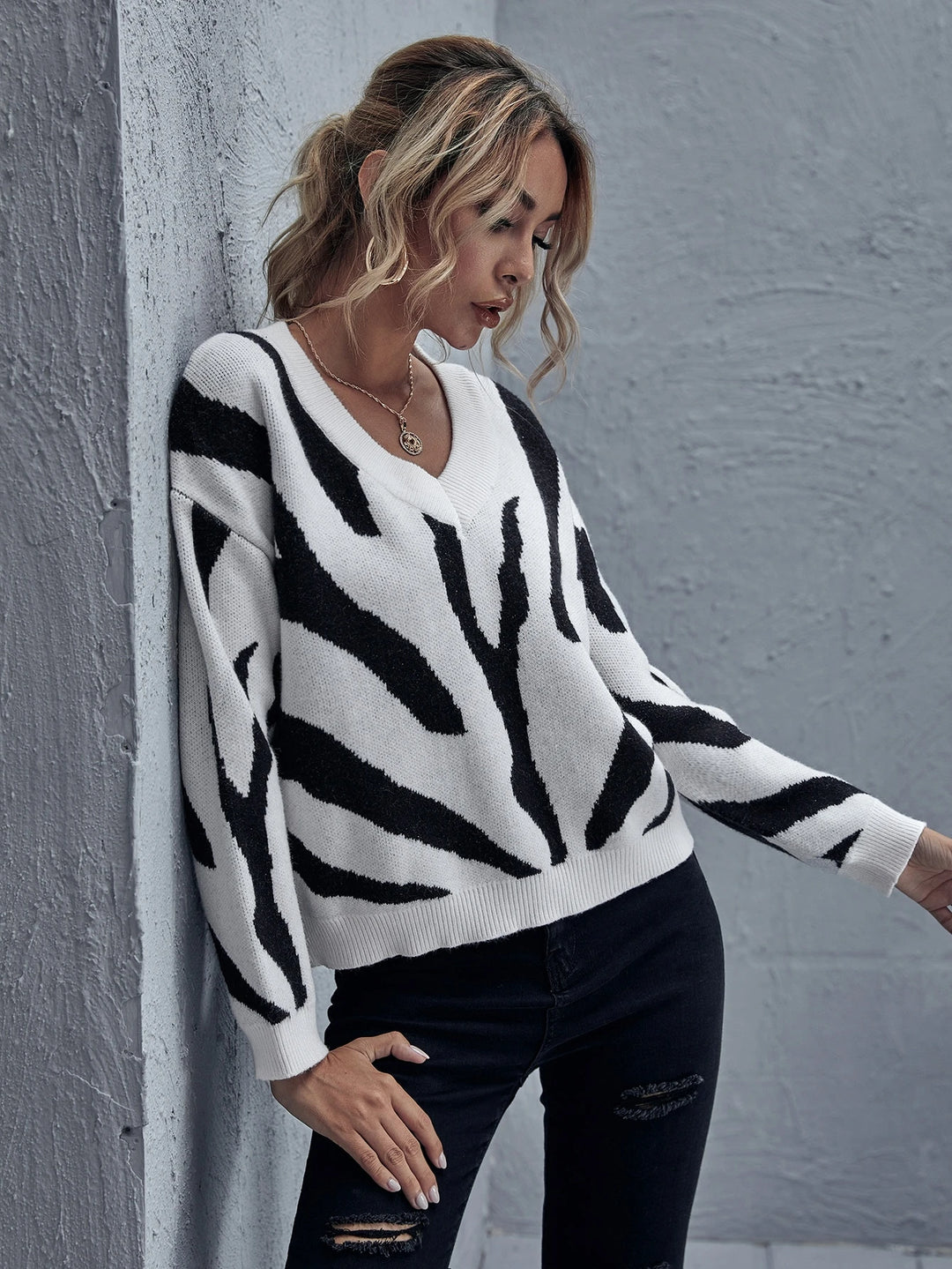 Pulover SHEIN, mix culori