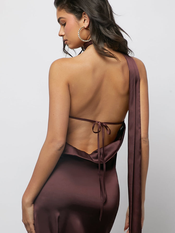 Rochie maxi SHEIN, vișiniu