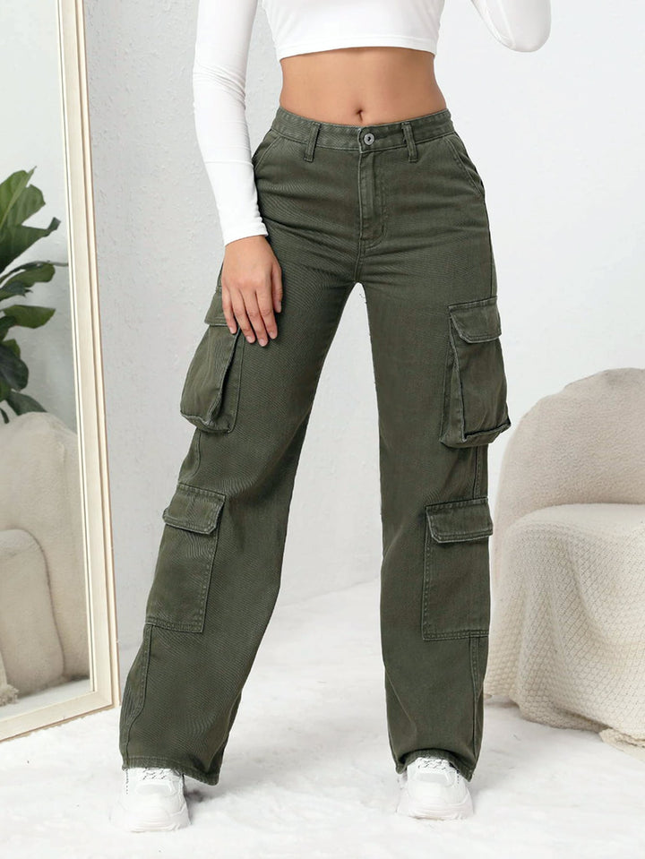 Jeans SHEIN, kaki