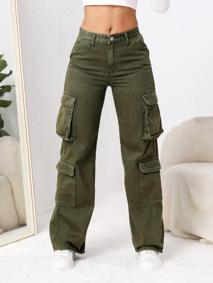 Jeans SHEIN, kaki