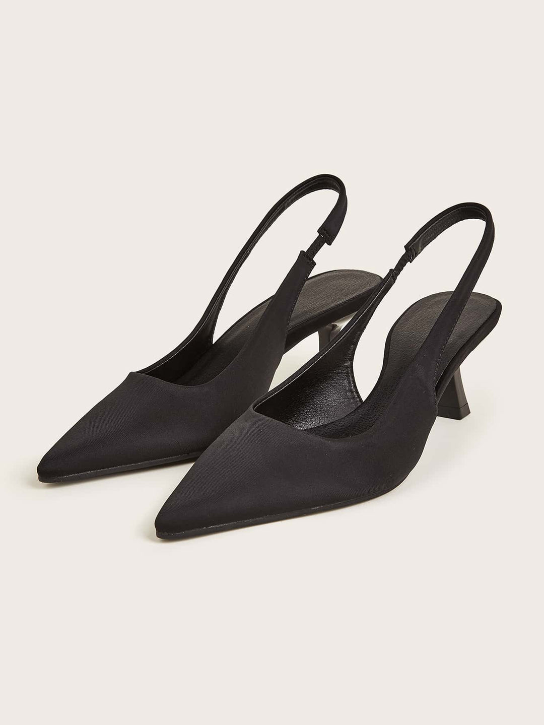 Pantofi cu toc SHEIN, negru