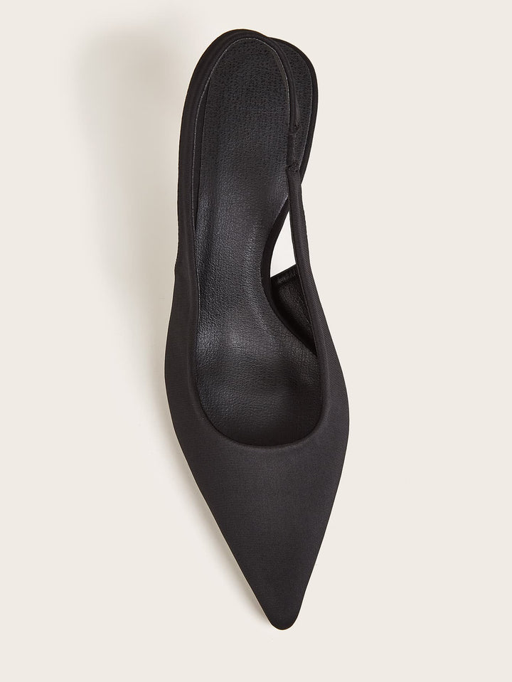 Pantofi cu toc SHEIN, negru