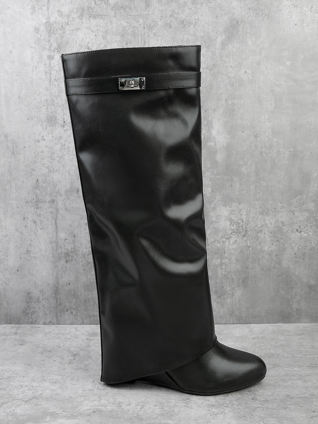 SHEIN csizma, fekete