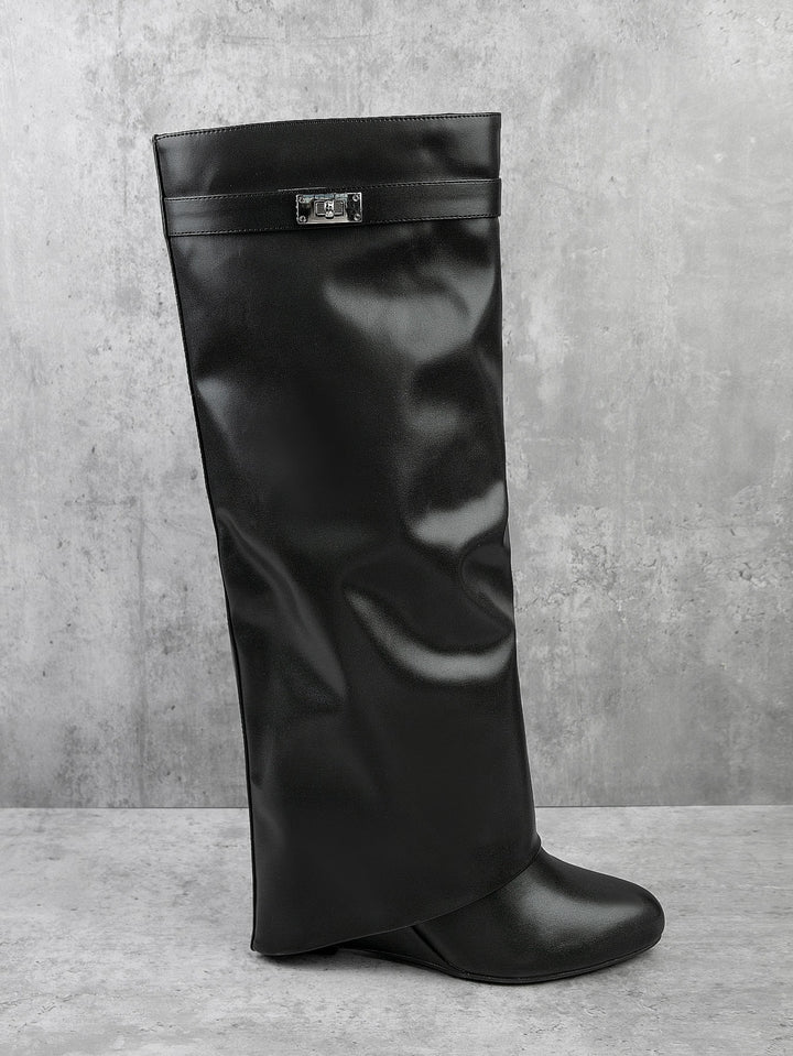 SHEIN csizma, fekete