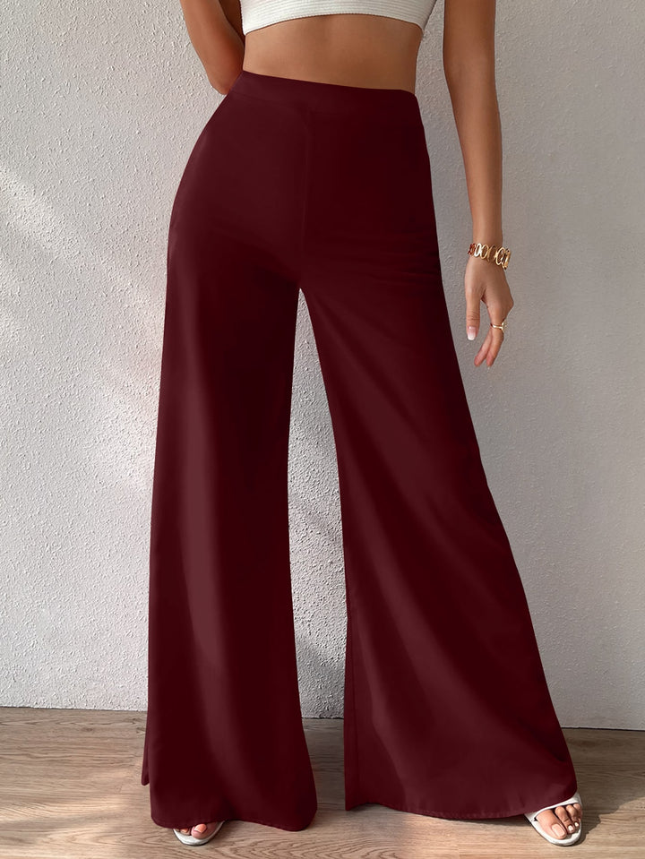 Pantaloni SHEIN, vișiniu