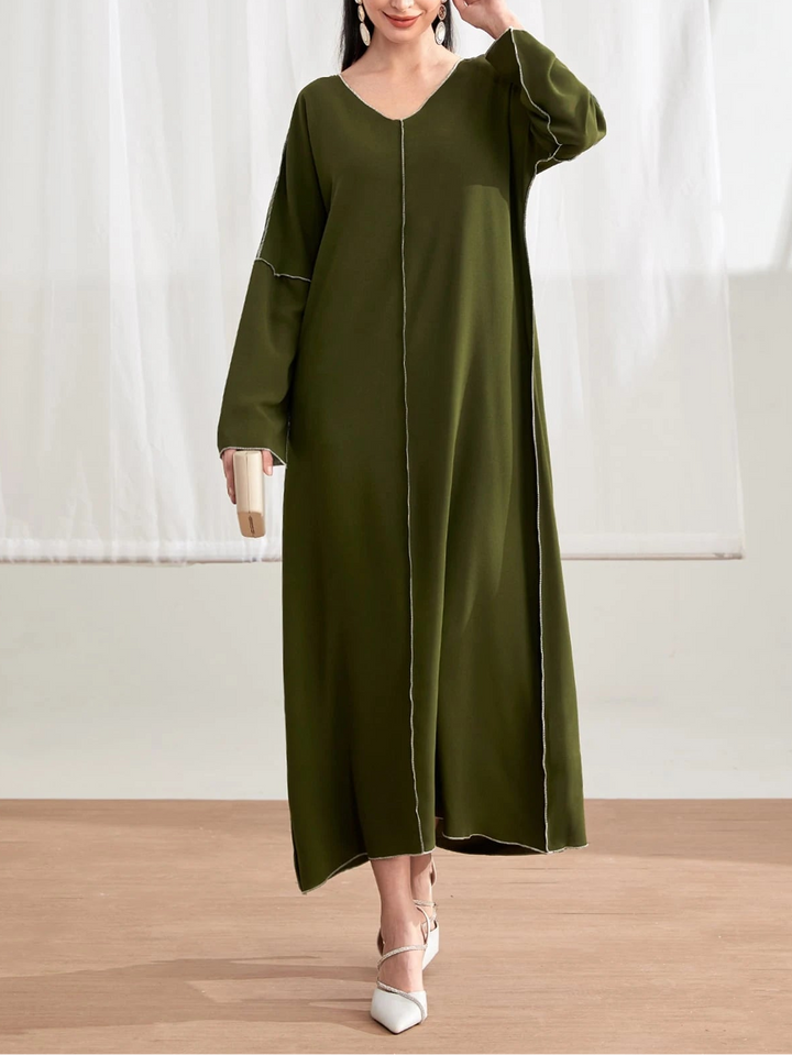 Rochie maxi SHEIN, verde