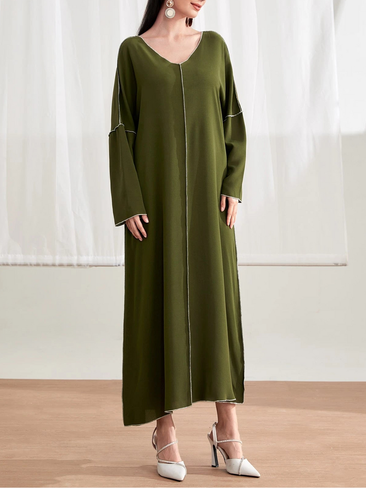 Rochie maxi SHEIN, verde