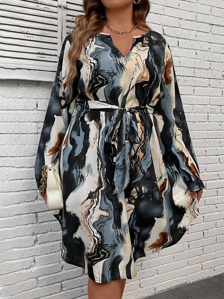Rochie midi SHEIN, mix culori