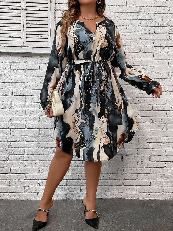 Rochie midi SHEIN, mix culori