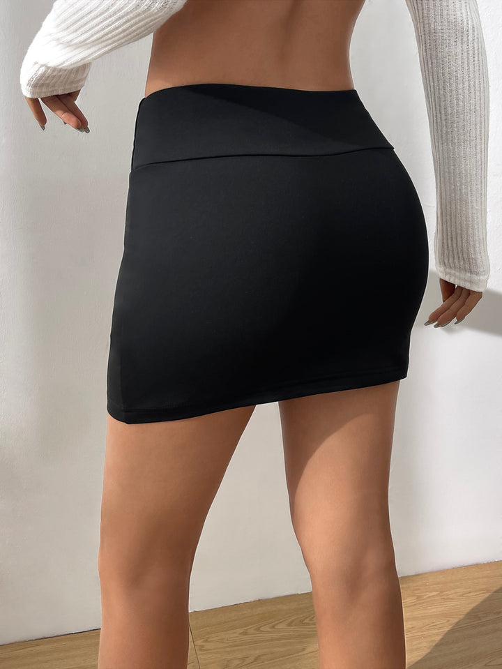 Fustă mini SHEIN, negru